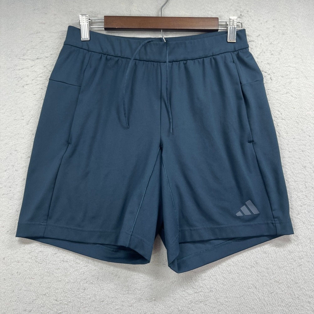 Adidas Shorts Mens Small Blue Climacool Athletic Gym Training Workout Activewear
